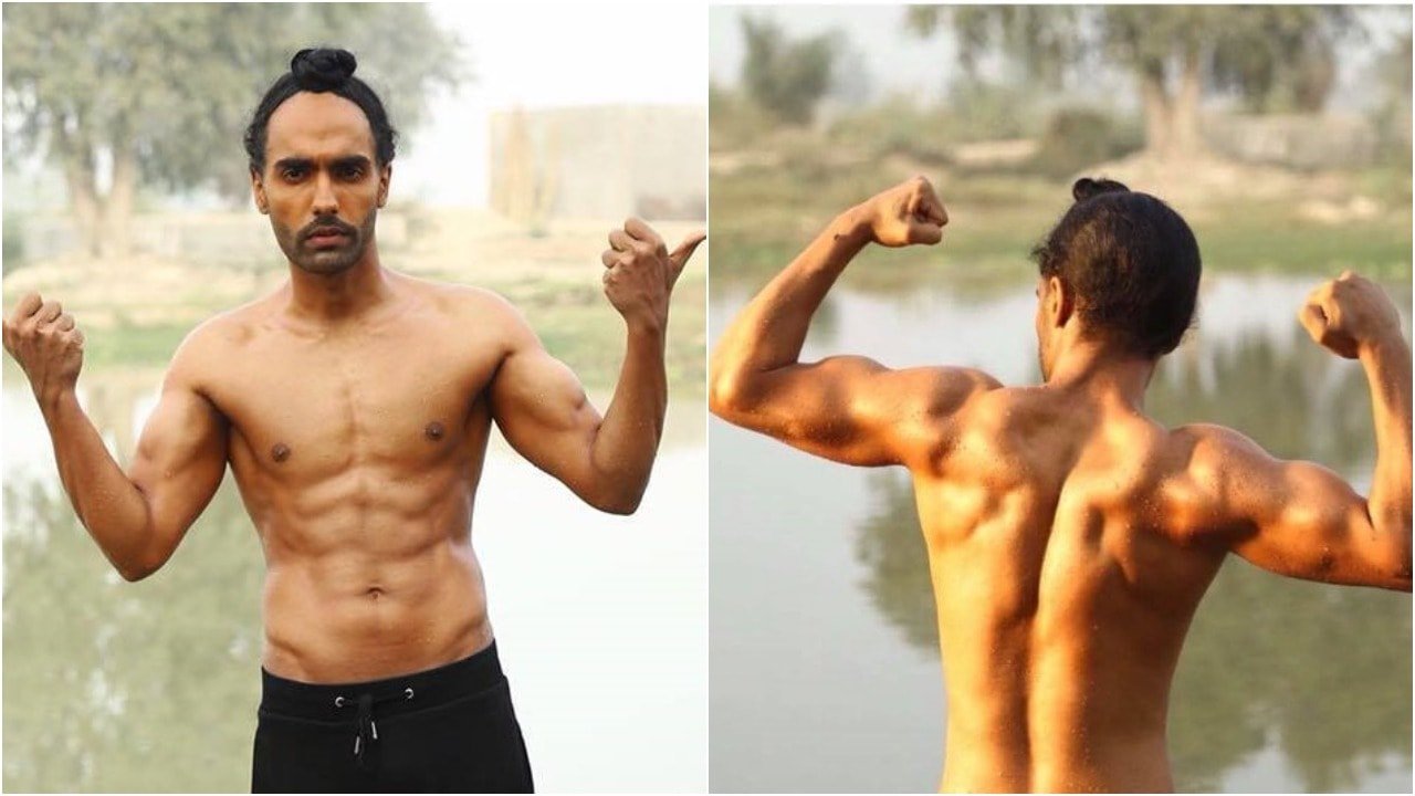 ammy virk body transformation for harjeeta